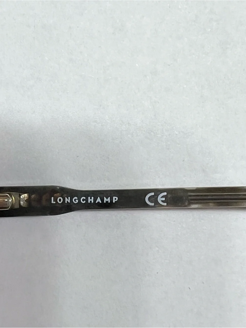 Longchamp 2616 Translucent Grey Eyeglass Frame with Olive Case